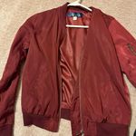 Blue Rain Bomber Jacket Photo 0