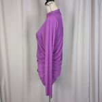 Rails  Joelle Jersey Knit Ruched Long Sleeve Top Shirt Violet Size XL Photo 10