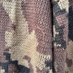 Vintage 80s Black Sheep Leader in the Field brown camo knit crewneck sweater Size M Photo 3