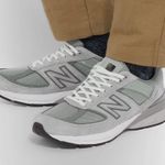 New Balance 990V5 Chunky Gray Trainer Sneakers in Cool Gray Women's 7.5 US Photo 1