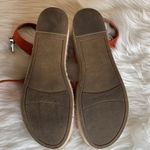 Franco Sarto Wedge Sandals Tennia Espadrille Platform Sandal Tangelo Suede Size Photo 8