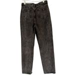 12th Tribe Asymmetrical Button Fly Acid Wash Black Straight Leg Jeans Size 29 Photo 1