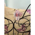 R & K VTG y2k   YELLOW COTTAGE CORE PRAIRIE TEA  PARTY FLORAL DRESS 6 Feminine Photo 2