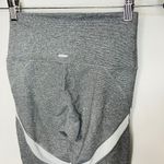 Aerie  Gray White Colorblock Mesh Inset Leggings Sz Small Photo 6