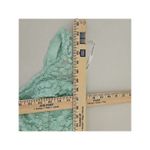 David's Bridal David’s Bridal Lace Dress Sz 10 Seafoam Green Side Gather Lined Padded Prom Photo 8