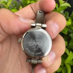 Vintage Aspen Quartz Silver Tone w/ Blue Face Watch Photo 2