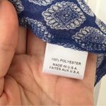 MISA Los Angeles  Amata Majorelle Navy Blue Ruffle Maxi Dres Size XS J3 Photo 5