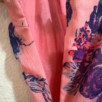 Guess  Pink Dress with Blue Floral Design Photo 4