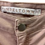Tinseltown  Dusty Pink Moto Jegging Cotton Blend Zipper Accent Juniors 13 Photo 8