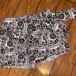 Primark Black White Floral Patterned Shorts with skirt skort from NWT  Cares 10 Photo 3