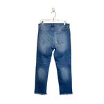 KanCan USA KanCan Medium Wash High Rise Ripped Cropped Boyfriend Jeans Photo 6