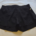 ASICS Black Women’s Athletic Running Shorts Size Medium Photo 0