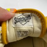 Vans Size W 8 M 6.5 Mustard Yellow White Suede Old Skool Sneaker Scotchgard Photo 11