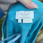 Kate Spade  AQUA BLUR CASHMERE BLEND BOW SWEATER Photo 3