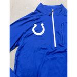 Fanatics Indianapolis‎ Colts  Defender Long Sleeve Quarter-Zip Jacket Royal Small Photo 4
