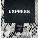EXPRESS  Snakeskin Print Duster Cardigan Long Sleeve‎ Lightweight Jacket XXS Photo 9