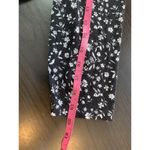 Krimson Klover Dark Floral Knit Dress Womens Small Pocket Cinch Hiking Outdoorsy Black Photo 12