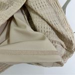 Sharagano Sleeveless Textured Shift Dress Size 12 Beige Minimalist Neutral Photo 8