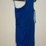 Gianni Bini Royal Blue Asymmetrical Dress Photo 0
