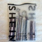 SheIn Striped V-neck Semi Crop Silky Tank Top Camisole Size Extra Small Photo 10