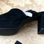 Aerosoles NEW Cosmic Suede Leather Platform Sandals in Black Photo 8