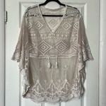 None Mesh Lace Cover-Up - One Size Photo 0
