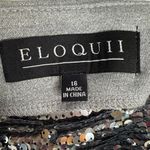 Eloquii  Sequined Floral Embroidered Knee-Length Pencil Skirt W2018 Plus Sz 16 Photo 5