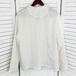 Victoria's Secret Victoria’s Secret Embroidered Neon Print Pajama Shirt White Multi Large Photo 7