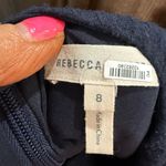 Rebecca Taylor rent the runway Blue Sleeveless V-Neck Fit and Flare Mini Dress Photo 3