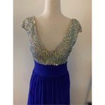 Dress Up Prom dress blue  long blue dress prom or fancy  event size 6 Photo 1