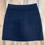 'S Max Mara Wool Mini Skirt Blue 100% Virgin Wool Size 10/42 Italy Photo 0
