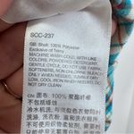 Marmot  Blue Green Flannel Button Up Camping‎ Hiking Outdoors Women's Size Large Photo 6