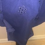 Avec Les Filles Womens Eyelet Mini Shirt Dress Woman’s 4 Sheer Long Sleeves Photo 11