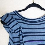 Free People New! Between The Lines Tunic Top dress in blue , size M Photo 12