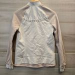 Lululemon {4} Var-City Bomber Jacket White Heathered Naked Butter Pink Photo 3