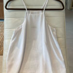 Kathamandu women one size sleeveless White double tank top sheer fabric loose Photo 0