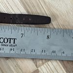 Seiko Vintage Ladies Watch Rare Striped Gray Dial Two-Tone Case Leather Strap Photo 13