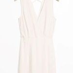 & Other Stories & Other Stories Linen V neck Summer Dress, Off White Size 6 X0933 Photo 0