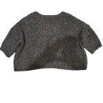 Victoria's Secret  Gray Wool Blend Short Sleeve Knit‎ Pullover Sweater - Medium Photo 5