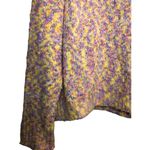 Peach Love California Peach Love Large Multicolor Fuzzy Oversized Sweater pink Purple Yellow Girl Photo 6