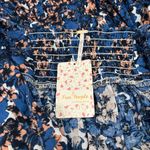 Free People  Linen Blend Pattern Play Mini Dress Photo 4