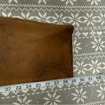Faux-Suede Worn Luggage Slim Pants Brown Size 8 Chico's Size 1 Photo 8