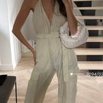 ZARA jumpsuit cargo parachute with belt Photo 6