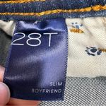 Pilcro Women's Slim Boyfriend Jeans Dark Wash Denim Casual Everyday 28T Photo 4