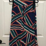 ZARA  Asymmetrical Stripe Sleeveless Button Shift Dress Photo 1