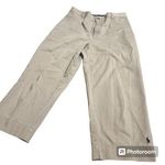 Ralph Lauren  Sport Women’s Size 8 Capris Beige Khaki Cotton Twill Cropped Photo 0