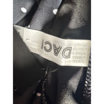 DACI Classic Fashion Collection Black White Polka Dot Square Neck Mini Dress L Size L Photo 2