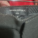 Banana Republic Outlet size 12 Sloan pants size 12. black with a gold fleck. Photo 10