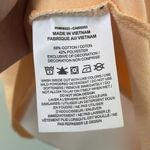 Nike  Women’s Dri-FIT Script-Logo Orange Scoop Neck Training T-Shirt Medium Photo 5