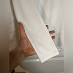 Adidas White Long Sleeve Scoop Neck Climalite Top Rainbow Decal Logo Size Large Photo 7